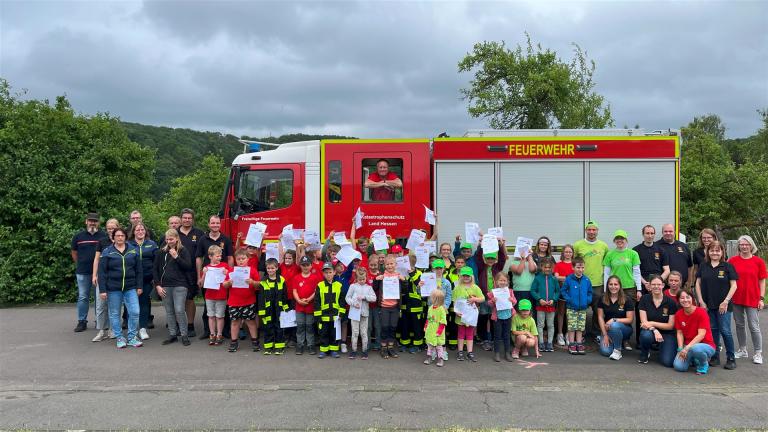 Biebertaler Feuerwehrnachwuchs