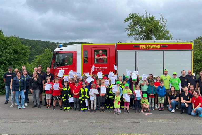 Biebertaler Feuerwehrnachwuchs