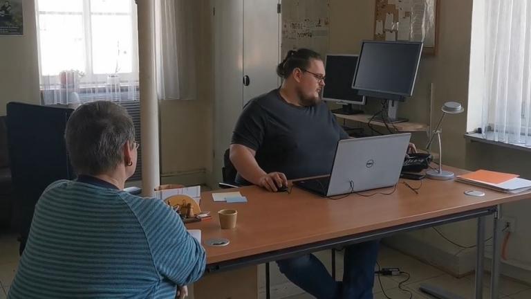 Einkaufshilfe der Sozialstation