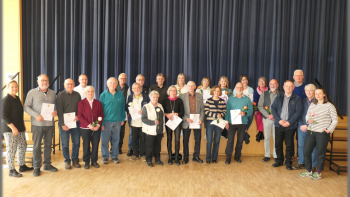 Ehrungen beim Dankeschön-Matinee
