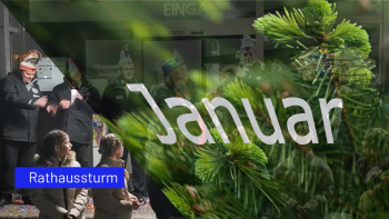 Das Jahr beginnt mit dem Rathaussturm