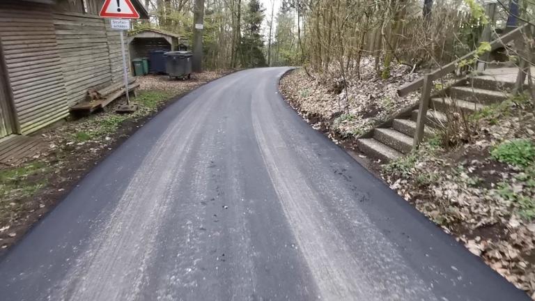 Der neue Weg zur Gipfelraststätte