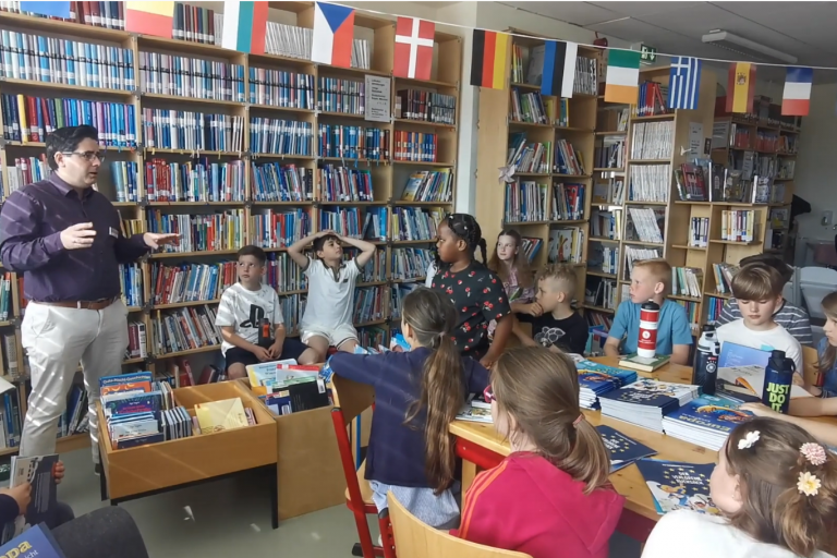 Europa-Tag in der Bücherei Biebertal