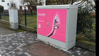 Verteilerkästen für die Glasfaserversorgung