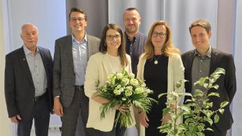 Hallo Frau Fink - willkommen hier im Team