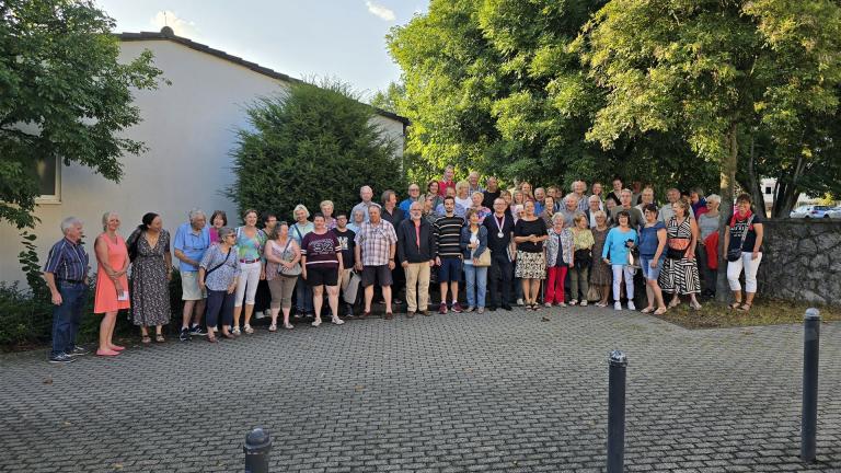 Deutsch-Französischer Verein Biebertal und Gäste aus Sarrians