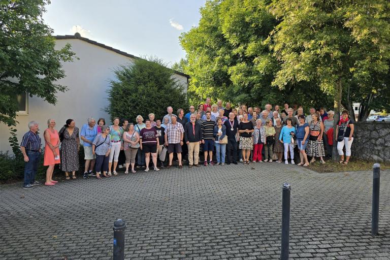 Deutsch-Französischer Verein Biebertal und Gäste aus Sarrians