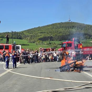 Schauübung der Biebertaler Jugendfeuerwehr