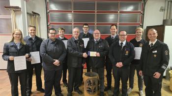 Klaus Kessler Wehrführer Schutzbereich Nord verabschiedet