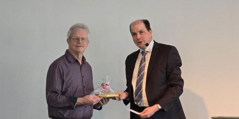 Diakon Lothar Maurer wurde für sein 25jähriges Engagement geehrt