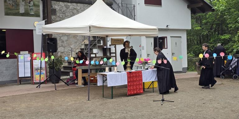 Gipfelgottesdienst – Pfingstmontag auf dem Dünsberg