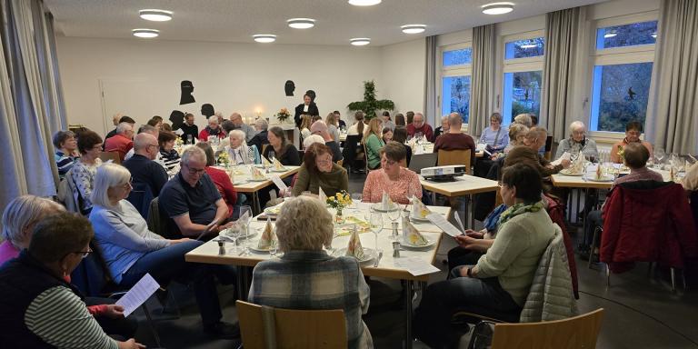 Gottesdienst & Tischabendmahl im evangelischen Gemeindehaus Frankenbach 