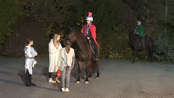 Sankt Martin-Spiel der Jungen Pfadfinder Frankenbach