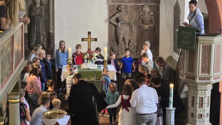 Tauferinnerungsgottesdienst in der ev. Kirche Rodheim