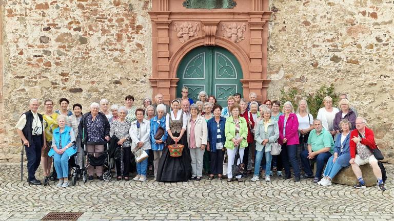 Die Teilnehmer der Tagesfahrt