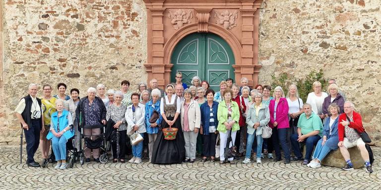 Die Teilnehmer der Tagesfahrt