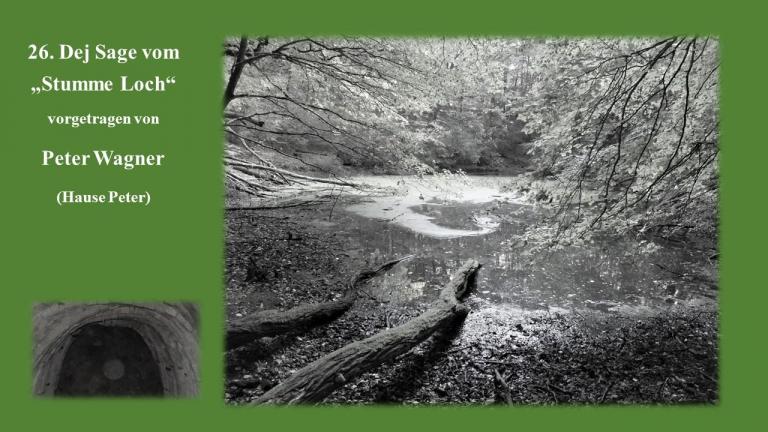 Die Sage vom Stumme Loch