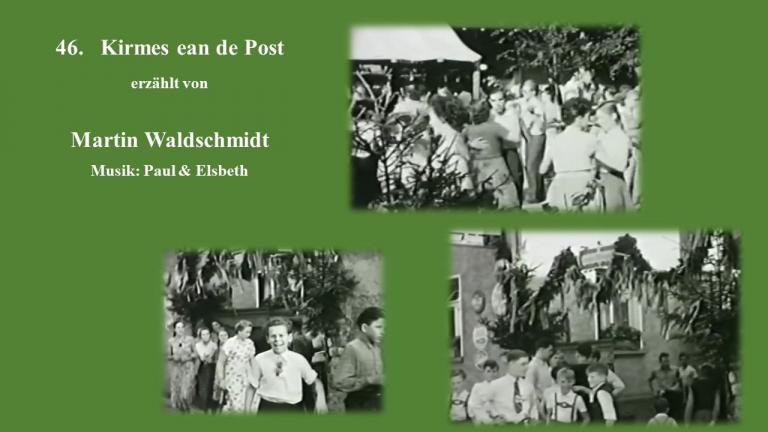 Kirmes 1954 in der Gaststätte zur Post