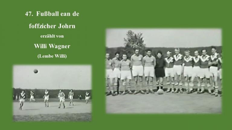 Fußball in den fünfziger Jahren 