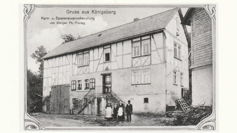 Kurz- und Spezereiwaren Freitag in Königsberg