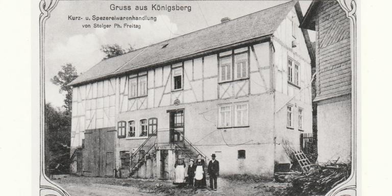 Kurz- und Spezereiwaren Freitag in Königsberg