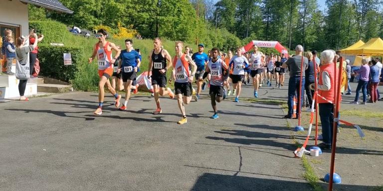 Start zum 16. Dünsberglauf