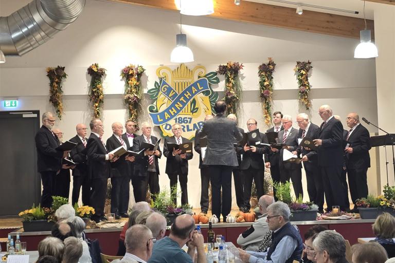 GV Lahntal 1867 beim Herbstlichen Konzert