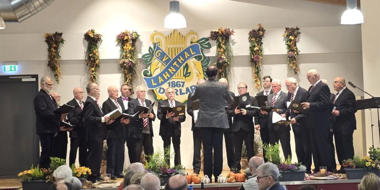 GV Lahntal 1867 beim Herbstlichen Konzert