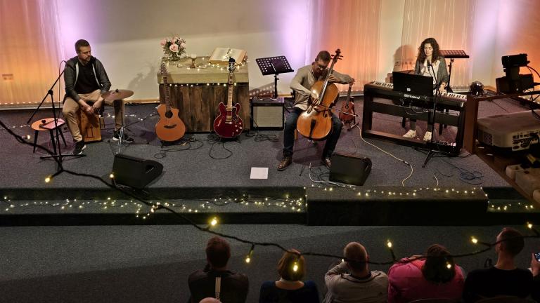 Simon Kümmling - Trio in den Räumen der ev. Gemeinschaft in Heuchelheim