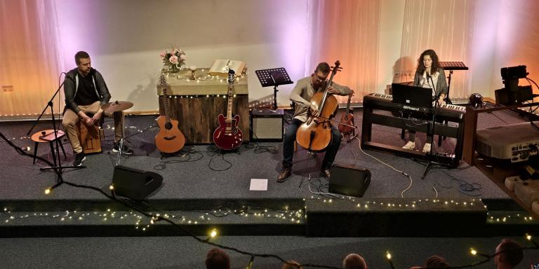 Simon Kümmling - Trio in den Räumen der ev. Gemeinschaft in Heuchelheim