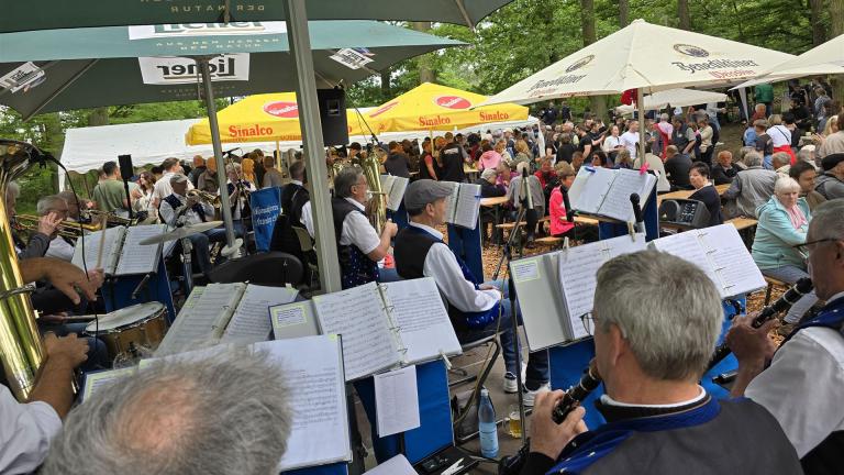 Volksmusikverein Wettenberg auf dem Wälchesdoag