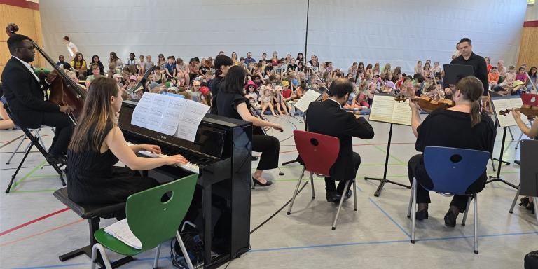 Das Orchester der „Neuen Philharmonie“