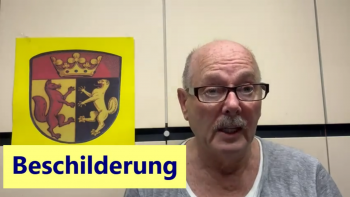 Beschilderung ein Kommentar von Rainer Rau