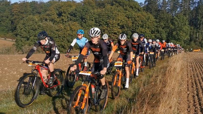 Das Feld der Kurzstrecke beim Celtic Race 2024