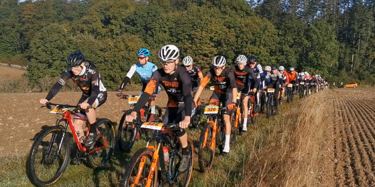 Das Feld der Kurzstrecke beim Celtic Race 2024