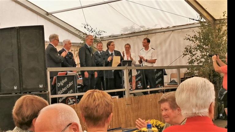 Ehrungen beim Feuerwehrfest