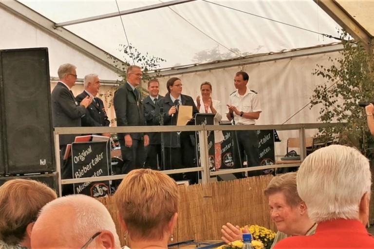 Ehrungen beim Feuerwehrfest