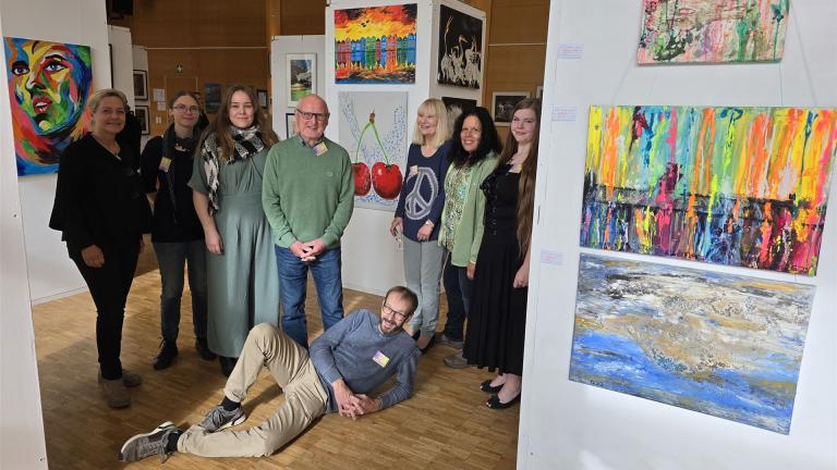 Natur, Struktur, Farbe - Kunst in Biebertal