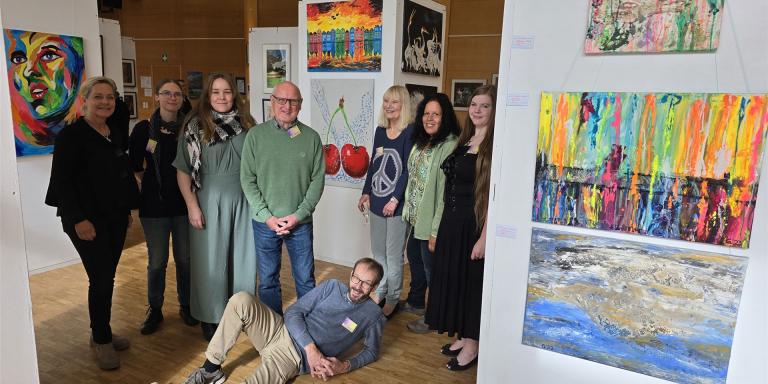 Natur, Struktur, Farbe - Kunst in Biebertal