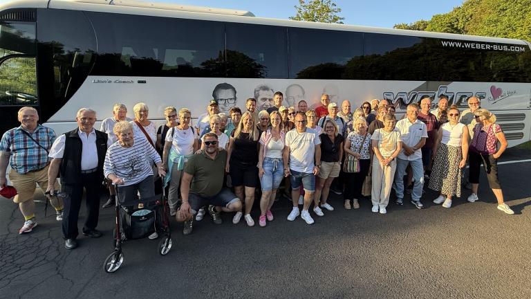 Die Reisegruppe der Vereinsgemeinschaft Frankenbach