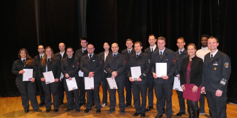 Zahlreiche Ehrungen und Beförderungen auf der Jahreshauptversammlung der Biebertaler Feuerwehr